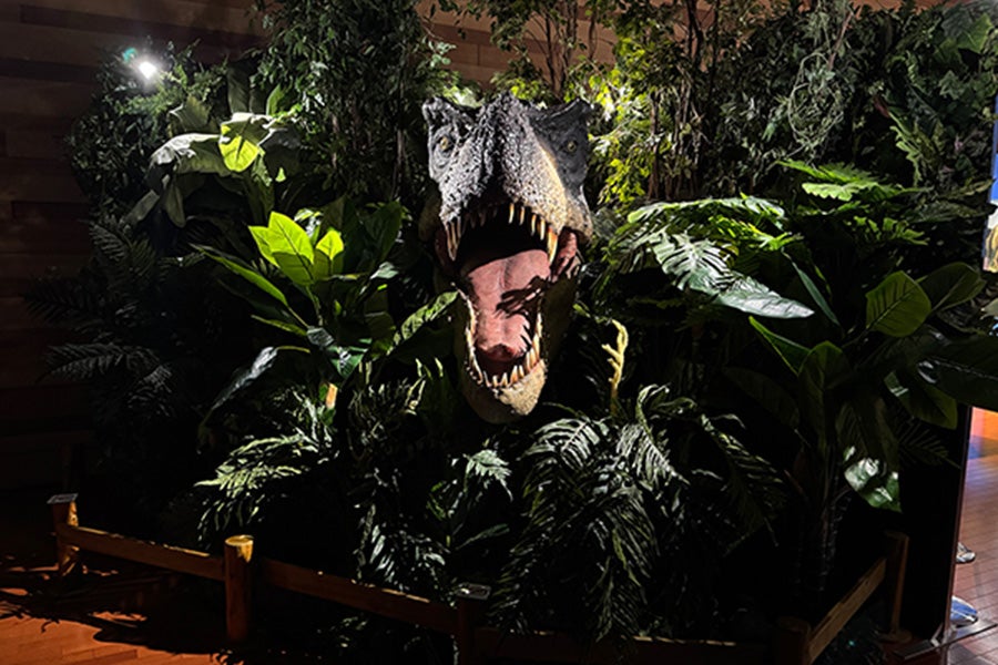 さわって楽しむ体感型展示会「タッチ ザ ダイナソー」