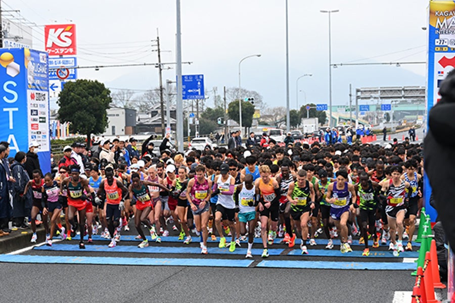 日本記録も生まれる高速コース「香川丸亀国際ハーフマラソン」