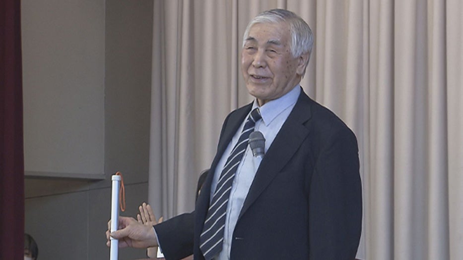 画像：「フォルティシモ　79歳全盲先生はあきらめない」（2024年放送）