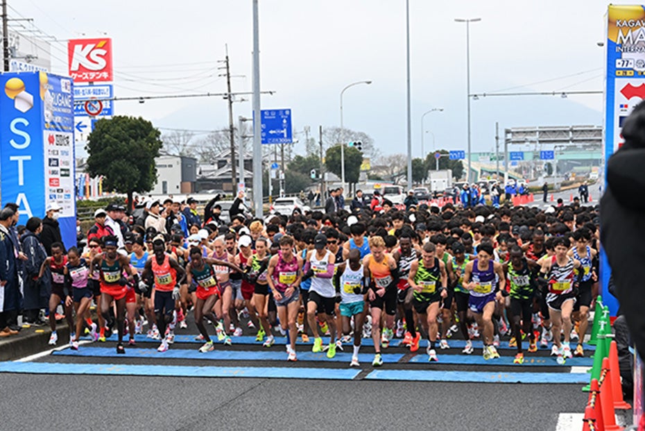 画像：香川丸亀国際ハーフマラソン