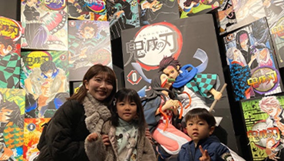 当社イベントに参加した社員家族